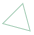 Green Color Triangle